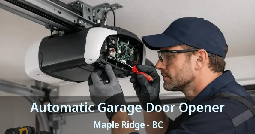 Automatic Garage Door Opener Maple Ridge - BC