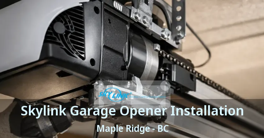 Skylink Garage Opener Installation Maple Ridge - BC Skylink Garage Opener Installation Maple Ridge - BC