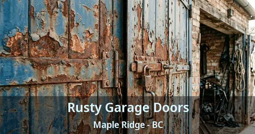 Rusty Garage Doors Maple Ridge - BC